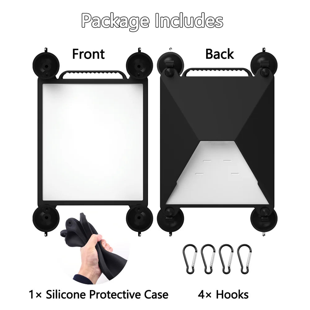 2-in-1 Silicone Protective Case & Suction Cup Roof Mount for Starlink Mini - T-Launch