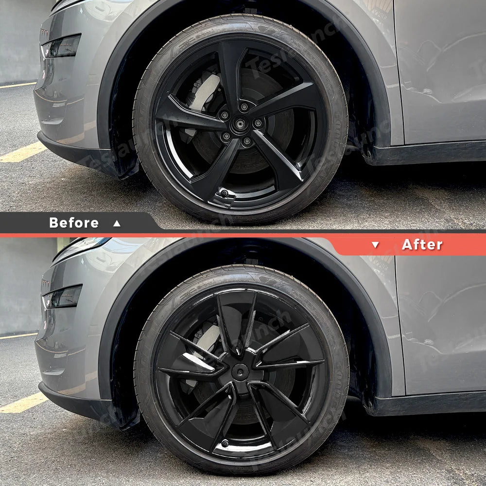 19'' Crossflow Wheel Cover for Tesla Model Y Juniper 2025+(4PCS ...