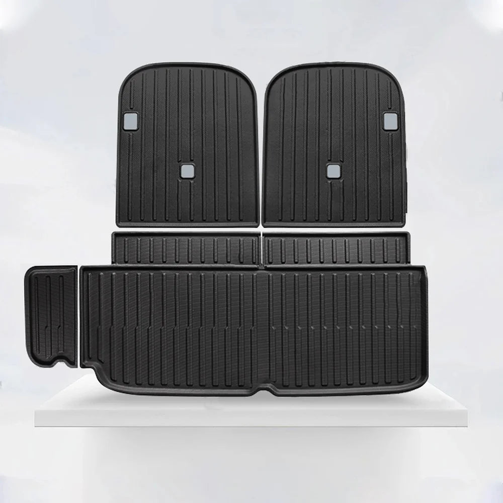 2021-2026 Model X Floor Mat Trunk Mat Cargo Liner All-Weather TPE - T-Launch
