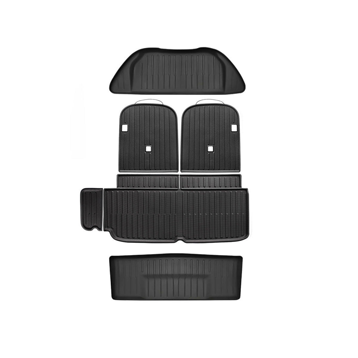 2021-2026 Model X Floor Mat Trunk Mat Cargo Liner All-Weather TPE - T-Launch