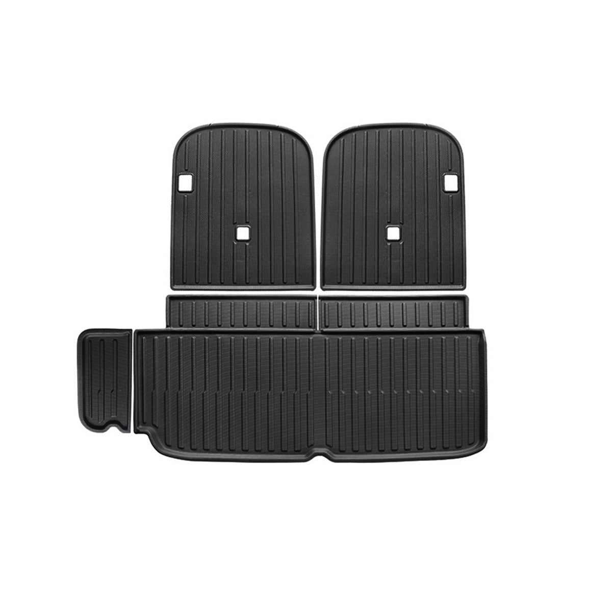2021-2026 Model X Floor Mat Trunk Mat Cargo Liner All-Weather TPE - T-Launch