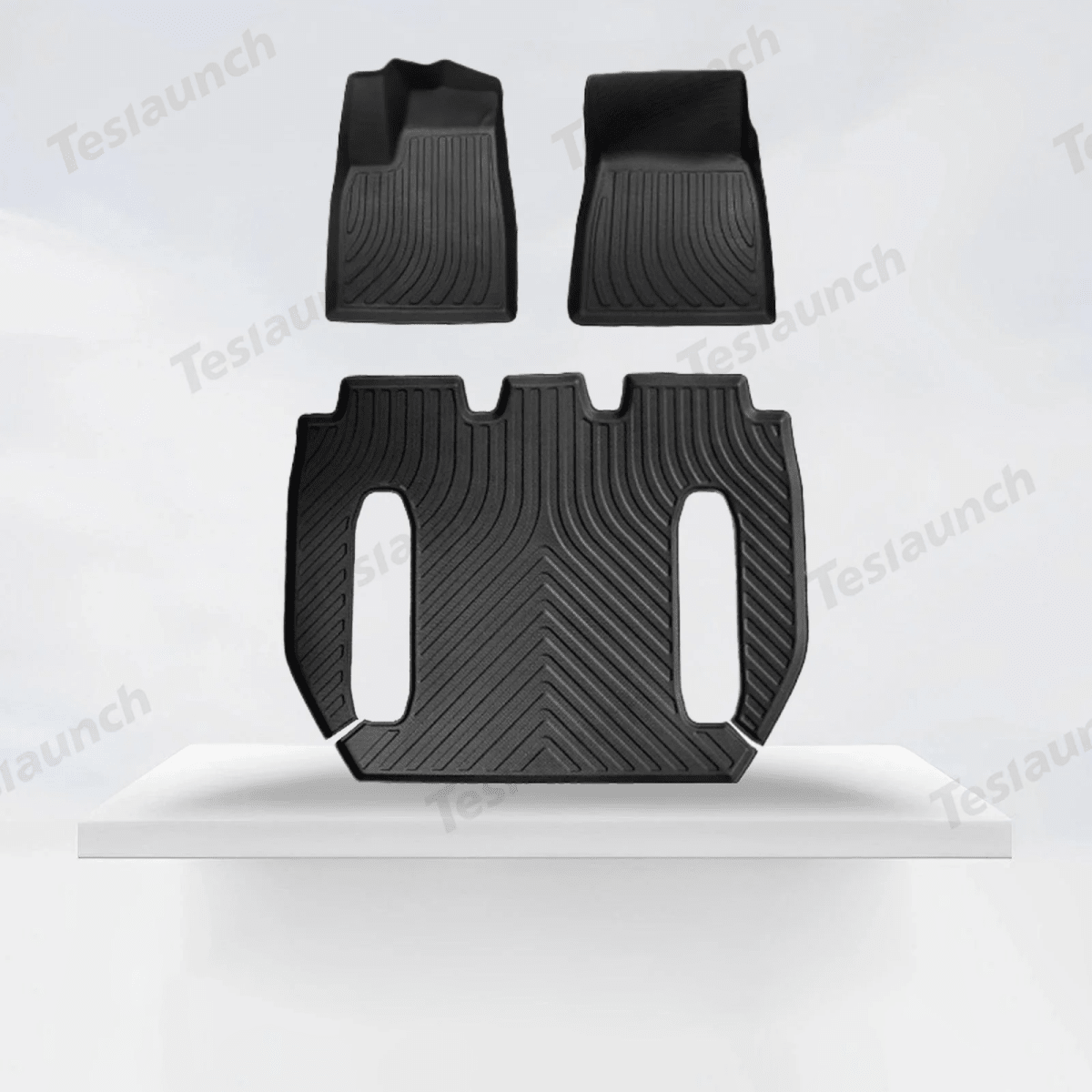 2021-2026 Model X Floor Mat Trunk Mat Cargo Liner All-Weather TPE - T-Launch
