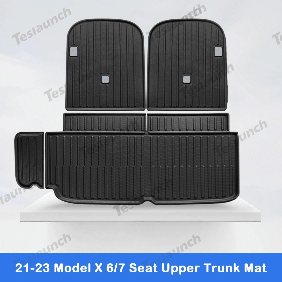 2021-2026 Model X Floor Mat Trunk Mat Cargo Liner All-Weather TPE - T-Launch