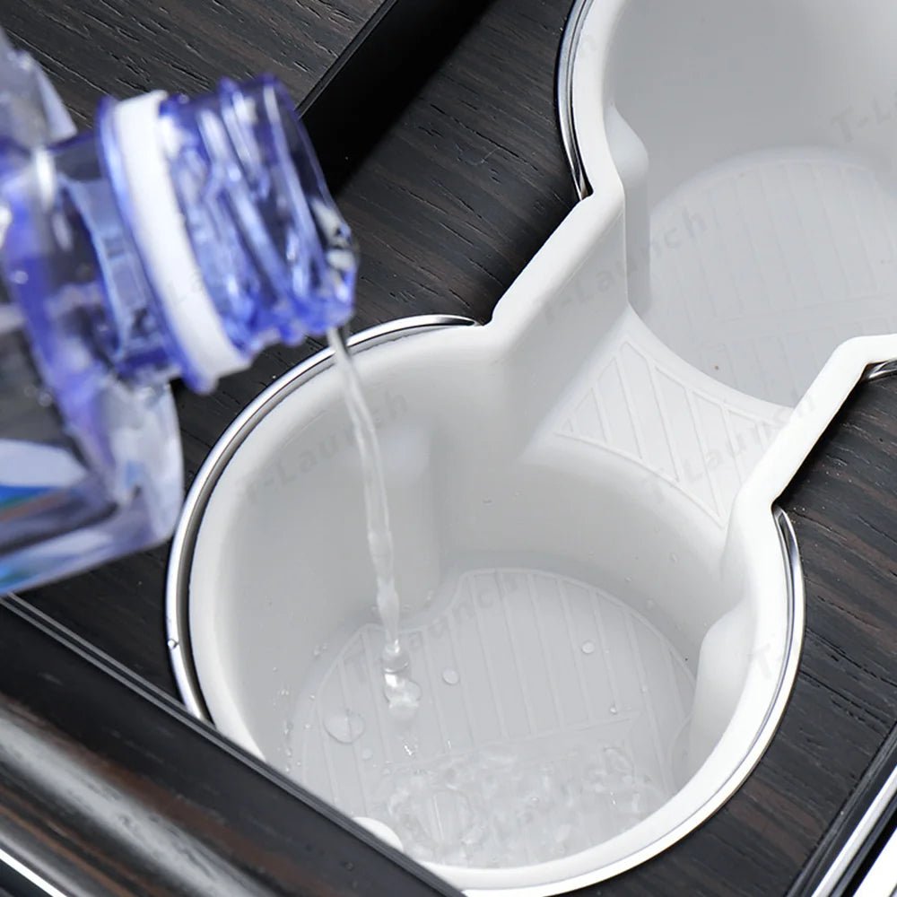 2021+ Model X/S Cup Holder Insert For Tesla Plaid/Long Range Version - T-Launch