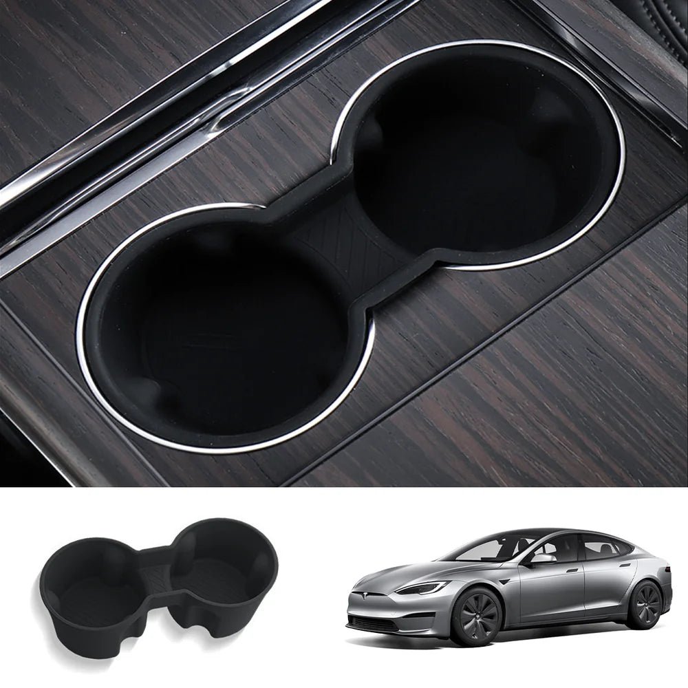 2021+ Model X/S Cup Holder Insert For Tesla Plaid/Long Range Version - T-Launch