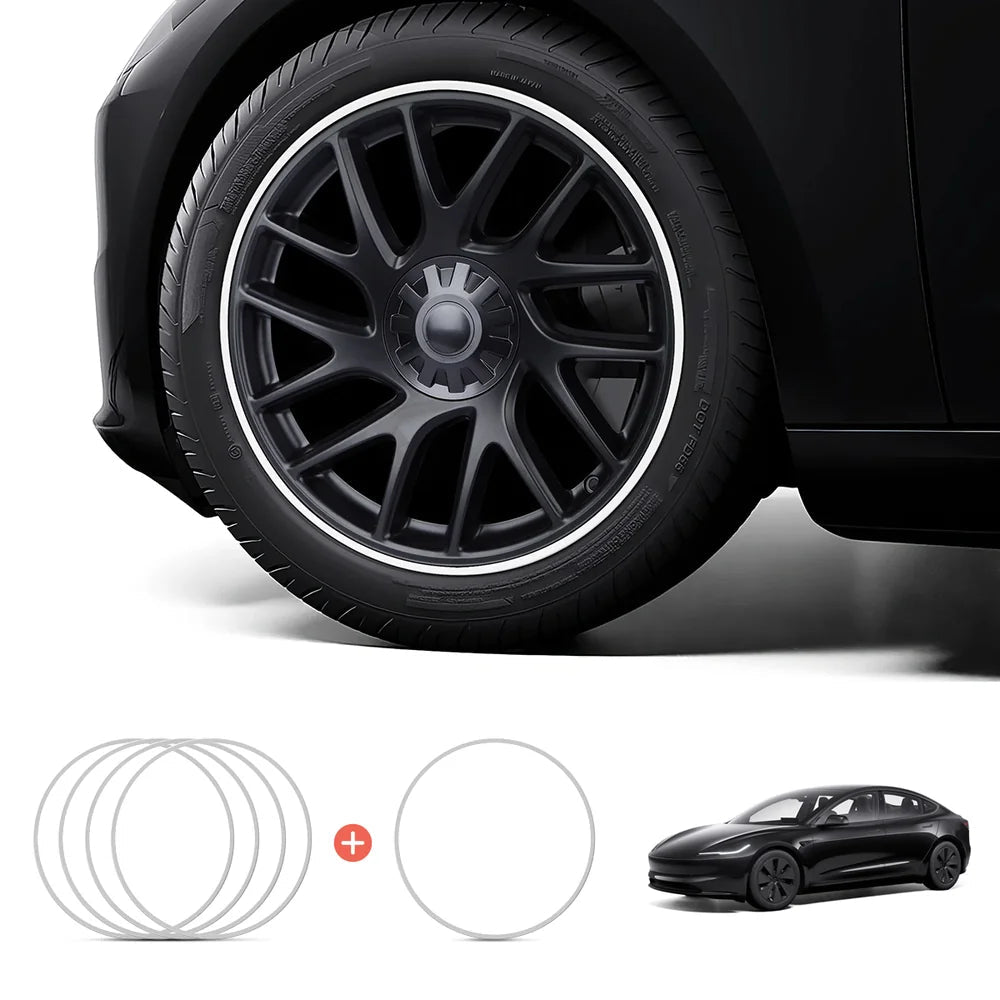 2024+ Model 3 Highland 18-inch Photon Wheel Aluminum Alloy Wheel Rim Protector - T-Launch