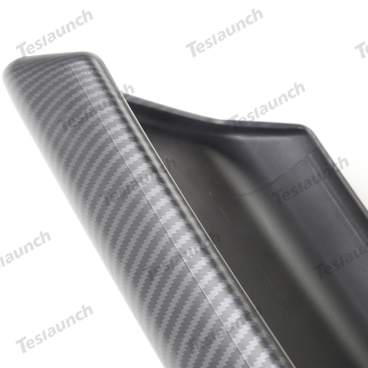 2024+ Model 3 Highland Armrest Cover (Carbon Fiber Pattern ABS) For Tesla - T-Launch