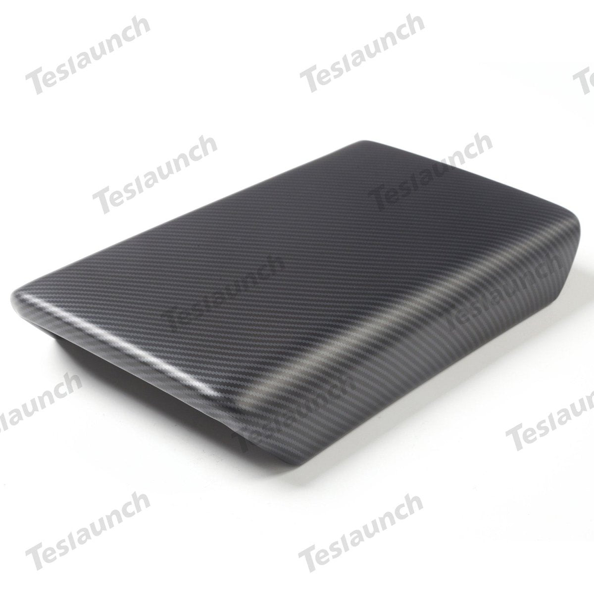 2024+ Model 3 Highland Armrest Cover (Carbon Fiber Pattern ABS) For Tesla - T-Launch
