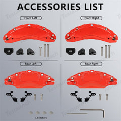 2024+ Model 3 Highland Brake Caliper Covers (4Pcs) for Tesla - T-Launch