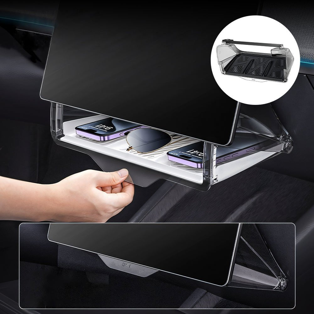 2024+ Model 3 Highland Center Console Organizer Tray Designed For Armrest Storage Box Cup pad Wireless charging pad Set - T-Launch