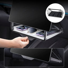 2024+ Model 3 Highland Center Console Organizer Tray Designed For Armrest Storage Box Cup pad Wireless charging pad Set - T-Launch