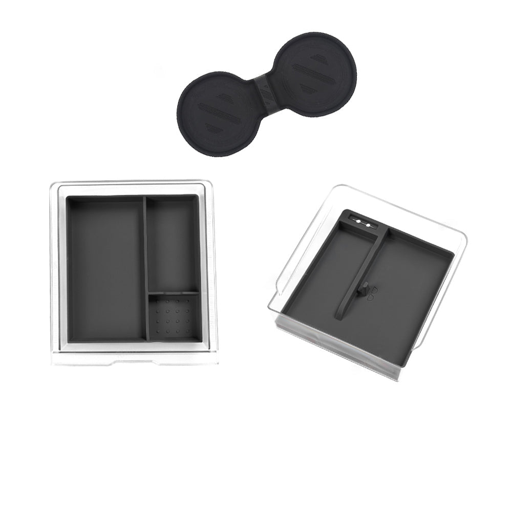 2024+ Model 3 Highland Center Console Organizer Tray Designed For Armrest Storage Box Cup pad Wireless charging pad Set - T-Launch