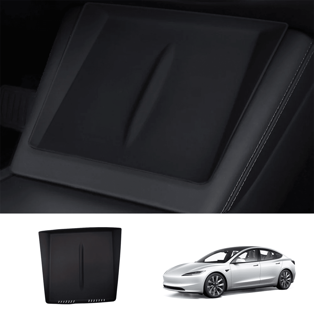 2024+ Model 3 Highland Wireless Charging Anti-Slip Protective Mat - T-Launch