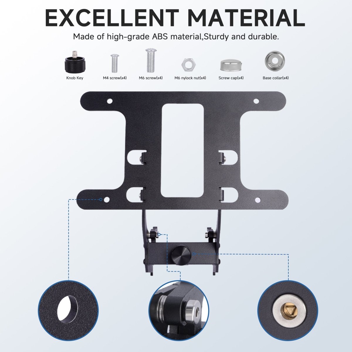 2024+ Tesla Model 3 Highland Front License Plate Holder – No Drill, Anti-Theft Bracket Mounting Kit - T-Launch