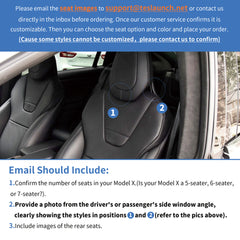 All-Inclusive 2015-2021 Model X Seat Cover for Tesla