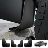 Flexible and Bendable Mud Flaps Splash Guards Front Rear Mudguard Kit for Cybertruck- No Drill Fender