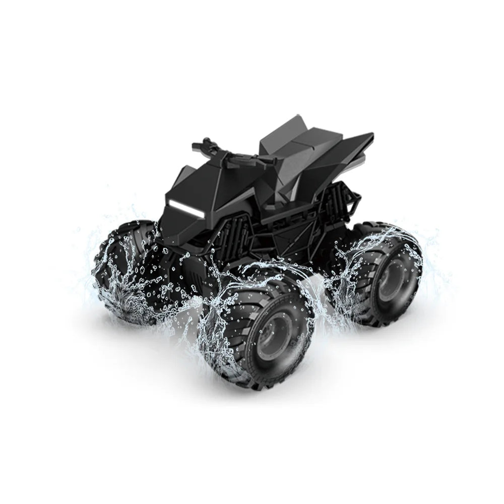 1:20 Scale Cybertruck-Inspired Amphibious RC Toy Car — 4WD Off-Road All-Terrain Truck