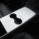 Kit de atualização de interior branco fosco para Tesla 2021-2023 Model 3