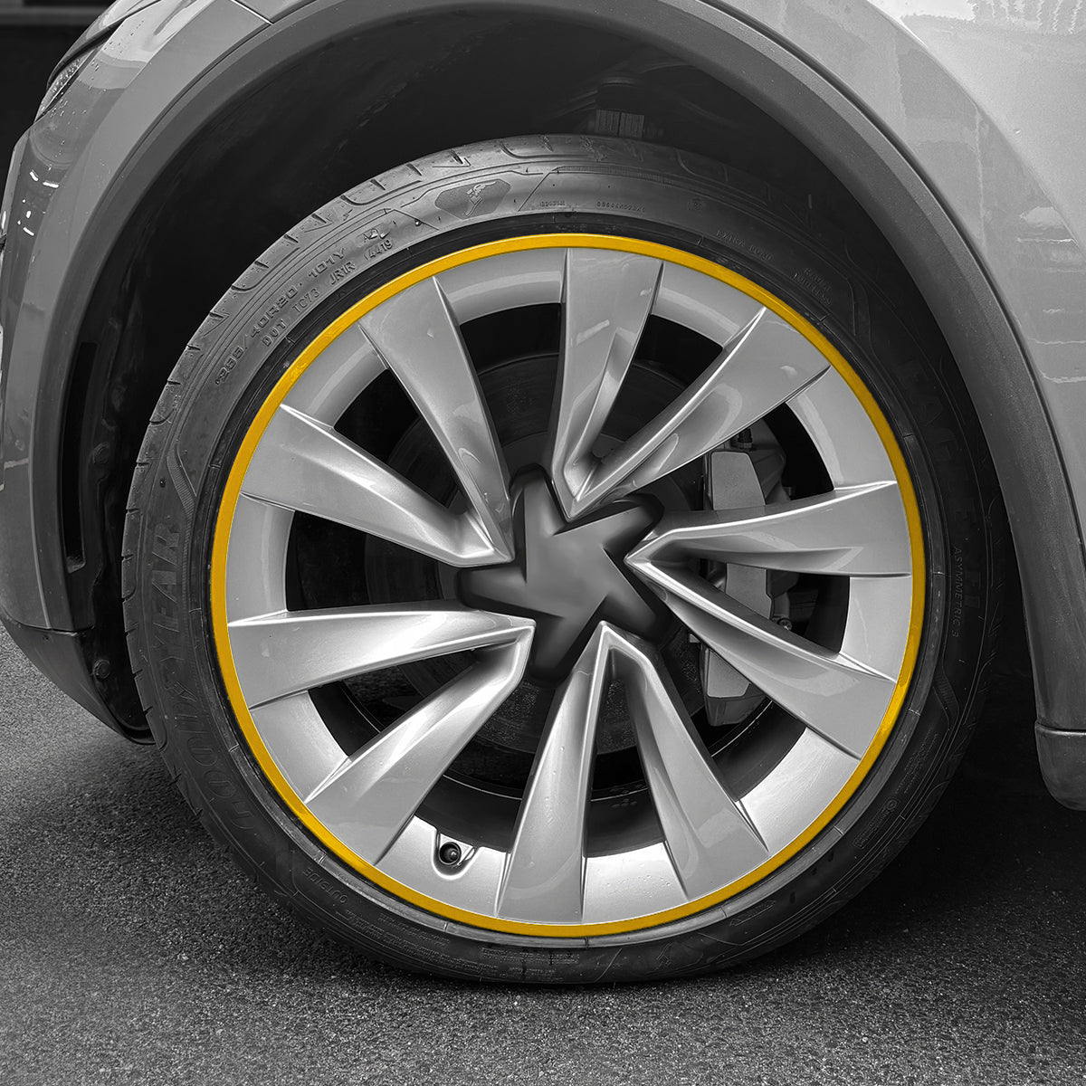 20''Helix 2.0 Wheels Aluminum Alloy Wheel Rim Protectors for Tesla Model Y Juniper 2025+ - T-Launch