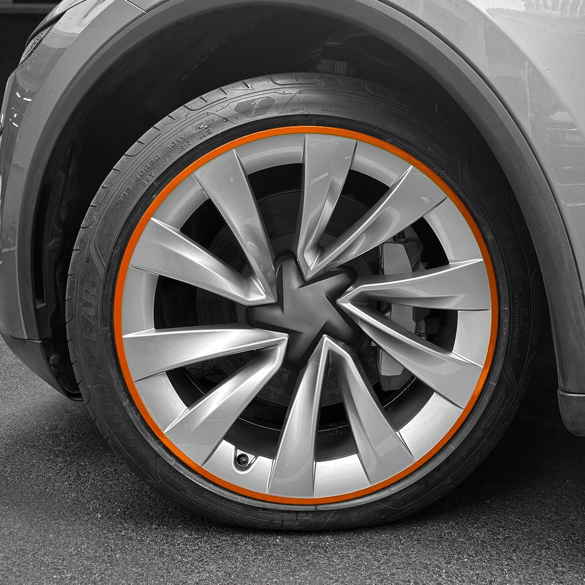 20''Helix 2.0 Wheels Aluminum Alloy Wheel Rim Protectors for Tesla Model Y Juniper 2025+ - T-Launch