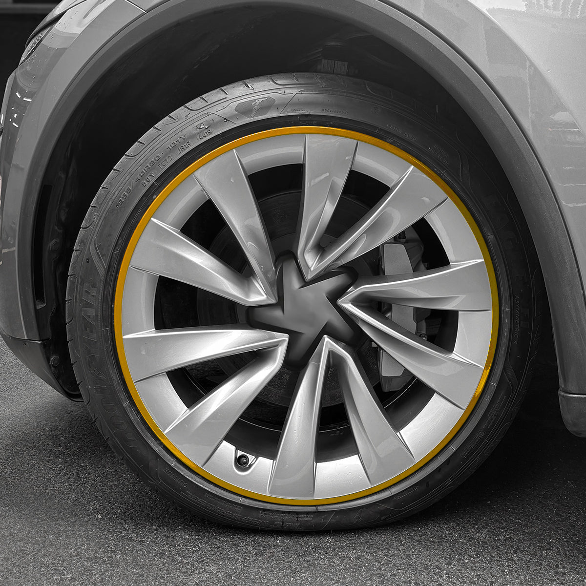 20''Helix 2.0 Wheels Aluminum Alloy Wheel Rim Protectors for Tesla Model Y Juniper 2025+ - T-Launch