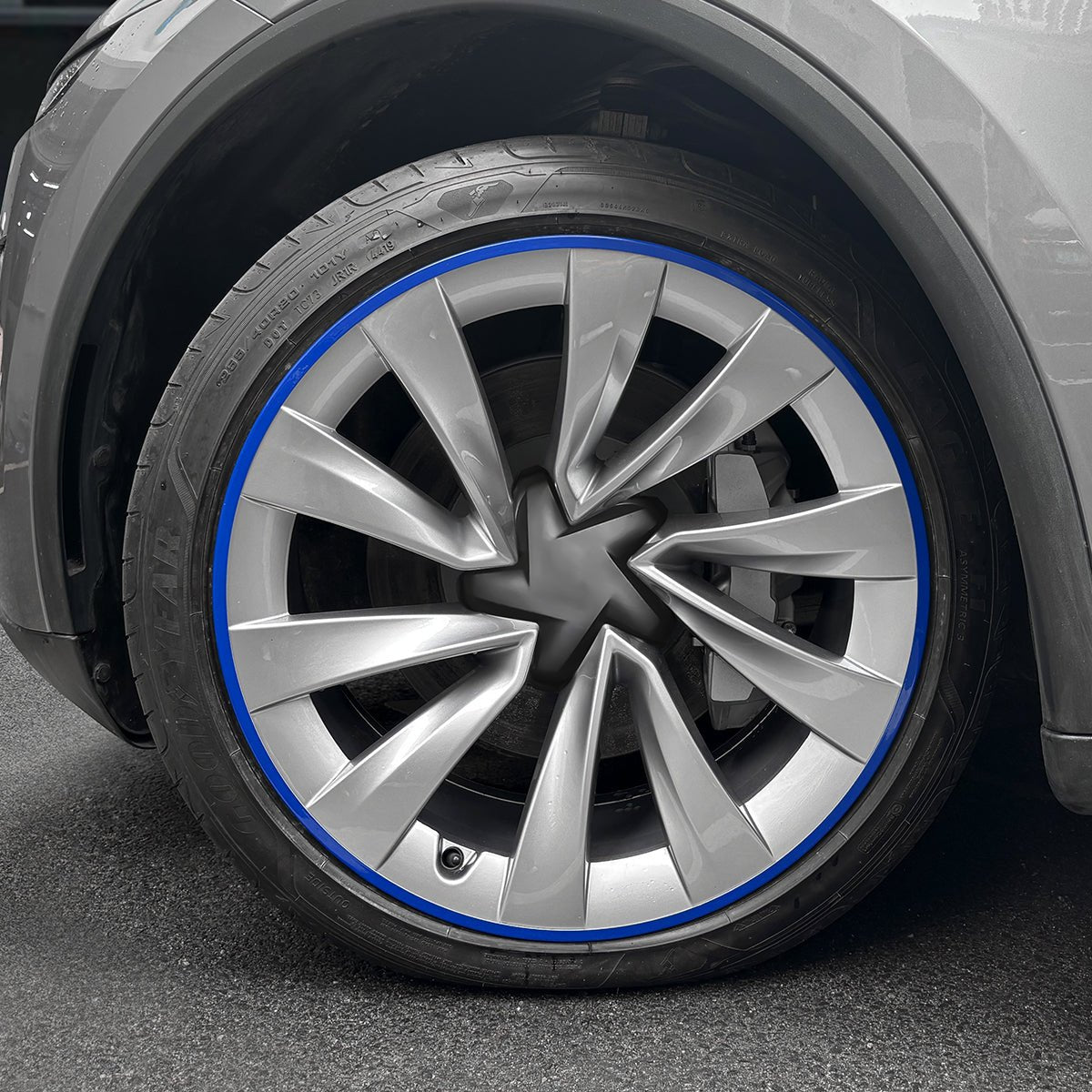 20''Helix 2.0 Wheels Aluminum Alloy Wheel Rim Protectors for Tesla Model Y Juniper 2025+ - T-Launch