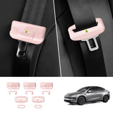 Seat Belt Buckle Cover Set for Tesla Model Y Juniper 2025+