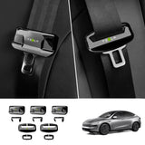 Seat Belt Buckle Cover Set for Tesla Model Y Juniper 2025+