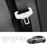 Seat Belt Buckle Cover Set for Tesla Model Y Juniper 2025+