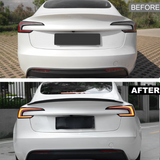 [Fibra de carbono real] 2024 [[PL170]] 3 Spoiler de estilo de desempenho OEM Highland para Tesla [[PL170]] 3 Highland 2024+