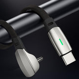 Model 3/Año/S/X Cable de carga para teléfono móvil de coche Cable de carga rápida tipo C para iPhone Accesorios para Tesla(2021-2024）