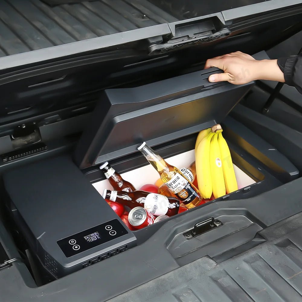 25L Portable Rear Trunk Car Refrigerator for Tesla Cybertruck 2024+ - T-Launch