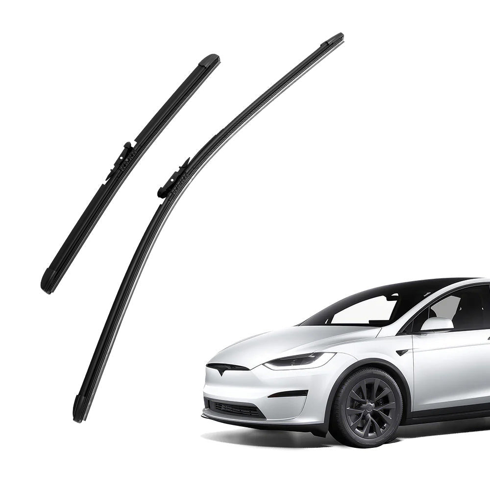 27" and 18" Windshield Wiper Blades Replacement for Tesla Model X 2015-2022 (Set of 2) - T-Launch
