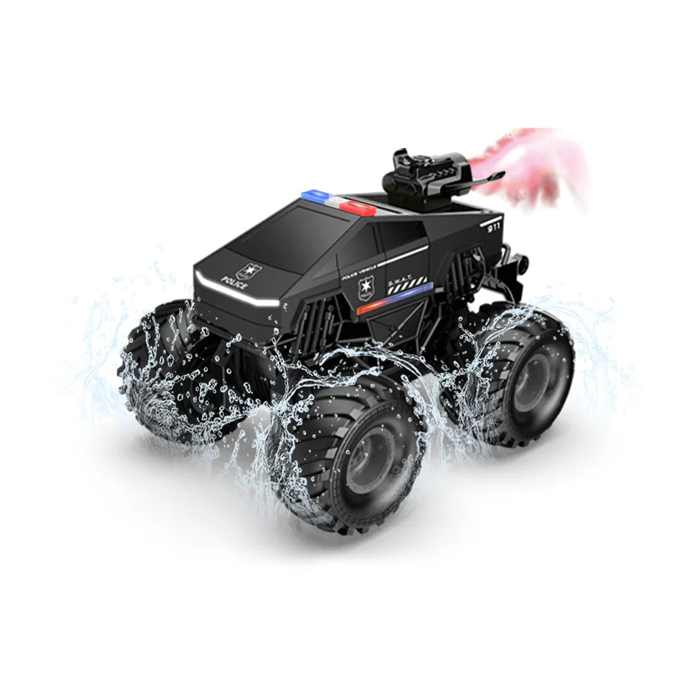 1:20 Scale Cybertruck-Inspired Amphibious RC Toy Car — 4WD Off-Road All-Terrain Truck