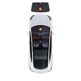 TeslaModel S(2012-2023) Privacidade Cortinas Térmicas Isoladas Guarda-sóis - Tesla Acessórios Automóveis para Proteção Solar