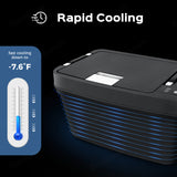 35L Tronco Refrigerador Portátil Tronco Congelador para Tesla Modelo Y (Versión EE. UU.)