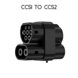Adaptador de carregador Ev Ccs1 para Ccs2 Adaptador Ccs1 Plug para Ccs2