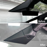 Cabin Camera Trim Cover (Carbon Fiber Pattern ABS) for Cybertruck