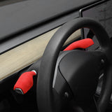 Kit di accessori interni in Alcantara rosso per Model 3 e Model Y 2021-2023