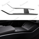 [Real Carbon Fiber] Center Console Side Trim Cover For Model X 2021+