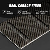 [Real Carbon Fiber] أغطية عتبة صندوق السيارة (3 قطع) Tesla Model إكس 2022+