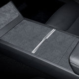 Alcantara Center Console Sticker Cover voor 2024 Model 3 Hoogland