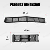 Foldable and Portable Heavy-Duty Steel Loading Ramp for Cybertruck