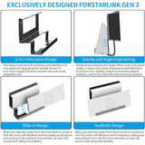 All-in-One Metal Router & Power Supply Wall Mount Kit for Starlink Gen 3