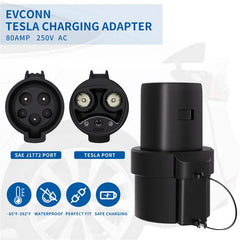 J1772 Către Tesla Adaptor pentru Tesla Model 3/Y/S/X/Cybertruck