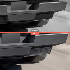 Bagkofanger Honeycomb Mesh Trim Covers (Carbon Fiber Pattern ABS) til Cybertruck (2 STK)