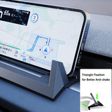 Dashboard TPE Phone Holder For Tesla Model 3 Highland 2024+/ Model Y Juniper 2025+