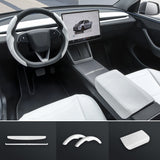 White Interior Upgrade Kit For Tesla Model Y Juniper 2025+