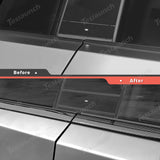 [Real Carbon Fiber] Window Trim Overlays for Tesla Cybertruck (Set of 4)