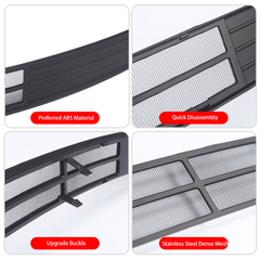 Voorbumper radiatorrooster paneel voor Tesla [[PL170]] 3 Highland 2024+